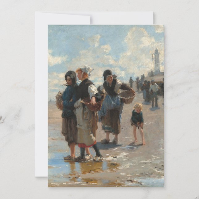 Invitation Partir à la pêche de John Singer Sargent (Devant)