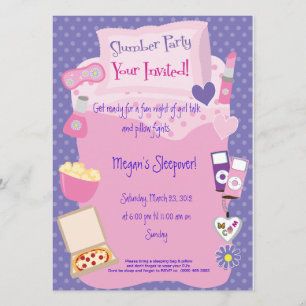 Invitation Partir en bois ou dormir sur le sol!