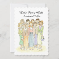 Invitation Party Gals
