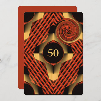 Invitation Party Red