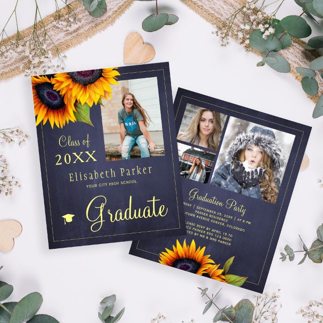 Invitation pas chère pour une fête de remise de di (Créateur téléchargé)
