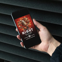 Pas Silencieux Nuit Karaoke Fête de Noël