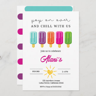 Invitation Passe chez nous