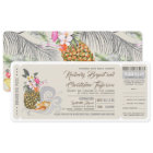 Passe d'embarquement | Ananas de plage | Billet Ma