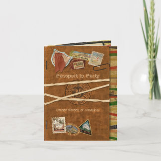 Invitation passeport Fiesta