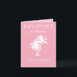 Invitation Passeport rose de 21ème anniversaire du Mexique<br><div class="desc">Une 21ème surprise de cadeau d'anniversaire d'amusement ! Vous avez besoin d'une manière d'amusement de donner un voyage comme cadeau ! Envoyez un passeport avec toute l'information. J'ai inclus deux photos que j'ai prises des vacances j'ai eues ainsi vous pouvez garder ces photos ou ajouter vos propres. Des COULEURS SERONT...</div>