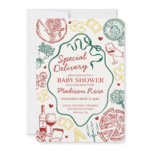 Pasta Special Delivery Italian Baby Shower