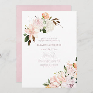 Invitation Pastel Floral