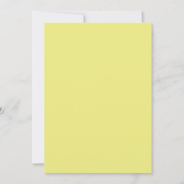 Invitation Pastel Jaune (Devant)