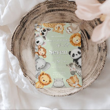 Pastel Tropical Wild Jungle Safari Animaux