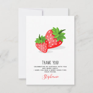 Invitation Patch fraise