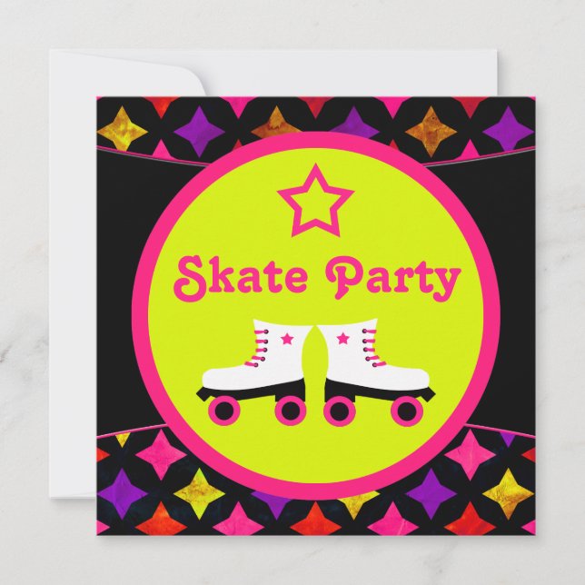 Invitation Patinage (Devant)