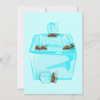 Invitation Patinage sur glace