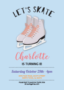 Invitations Faire Part Cartes Patinoire Zazzle Fr Invitations Faire Part Cartes Patinoire Zazzle Fr