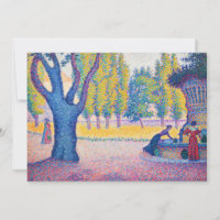 Paul Signac - Fontaine des Lices, Saint-Tropez