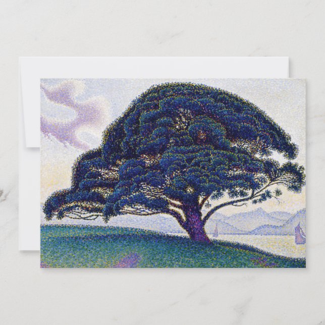 Invitation Paul Signac - Le pin de Bonaventure (Devant)