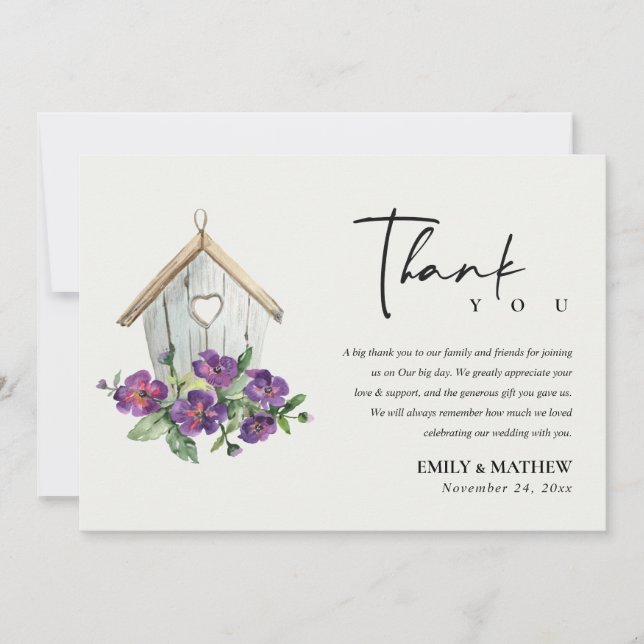INVITATION PAYS BLANC MARIAGE FLEURIER RUSTIQUE (Devant)