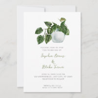 Pays moderne Postal Plante Mariage blanc