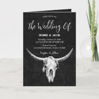 Pays Ouest Noir Et Blanc Taureau Crâne