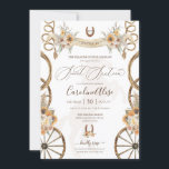 Invitation Pays rustique Ouest Sunflower Boho Sweet 16<br><div class="desc">Design rustique élégant avec un thème charro/cowboy/ranch. Il comprend des tournesols,  des éléments floraux séchés et des éléments boho,  une botte de cowboy et des éléments ranch/ferme.</div>