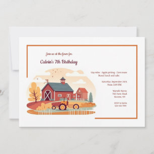 Invitation Paysage agricole