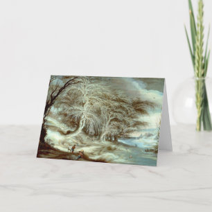 Invitation Paysage d'hiver Gijsbrecht Leytens