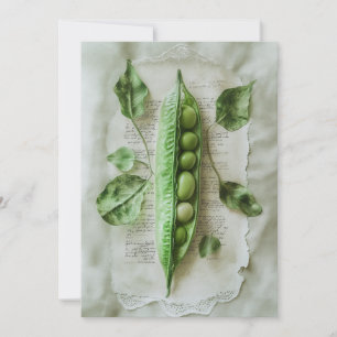 Invitation Pea in the Pod   Cosy & Douce