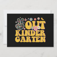 Peace Out Maternelle Jour Dernier Super De L'École