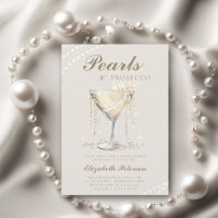 Pearls Prosecco Ivory Élégant Fête des mariées Bru