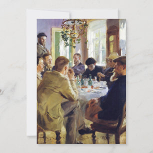 Invitation Peder Severin Kroyer - Heure du déjeuner