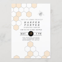 Peigne moderne | Baby shower Bumblebee