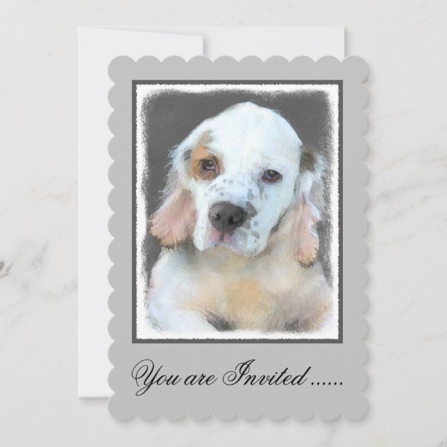 Invitation Peinture de l'espagne de combre - jolie art origin (Devant)