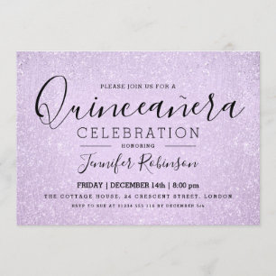 Invitation Peinture de regard de parties scintillantes de