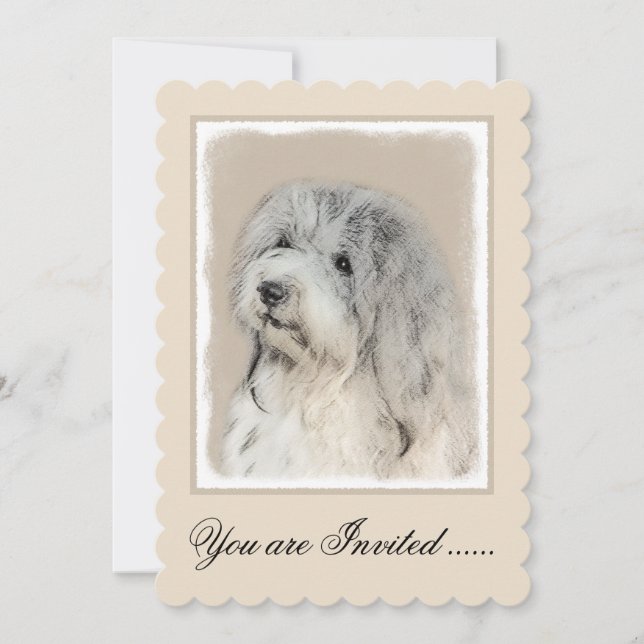 Invitation Peinture Havanaise (Gold Sable) - Art Chien origin (Devant)