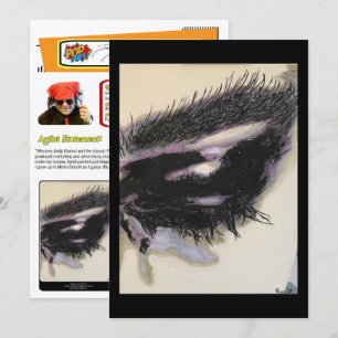 Invitation Peinture « Juste un souvenir » sur une impression