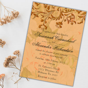 Invitation Peonées et Mariage d'or de récolte