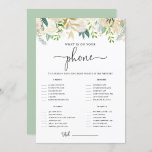 Invitation Peonies Gold Parties scintillant Ce qui est sur vo