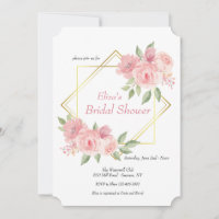 Invitation Peonies roses