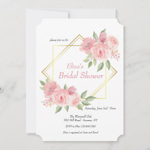Invitation Peonies roses