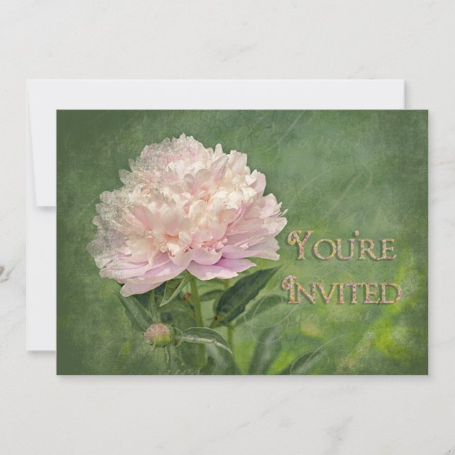 Invitation Peony polyvalente (Devant)