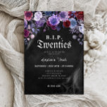 Invitation PER 20 Décès floral à ma jeunesse 30e anniversaire<br><div class="desc">Adieu aux années 20 avec notre Invitation du 30e anniversaire de la RIP 20s Floral Death to My Youth. Ce design unique allie élégance florale et nostalgie, créant une invitation élégante et pointue à une célébration d'étape. Entièrement personnalisable pour saisir l'essence de votre événement, cette invitation prépare le terrain pour...</div>