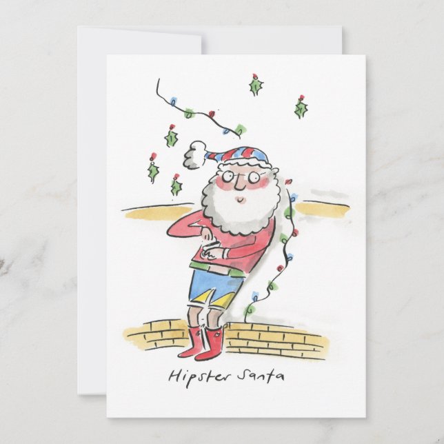 Invitation Père Noël (Devant)