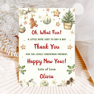 Invitation Père Noël Cookies Noël Merci de fête