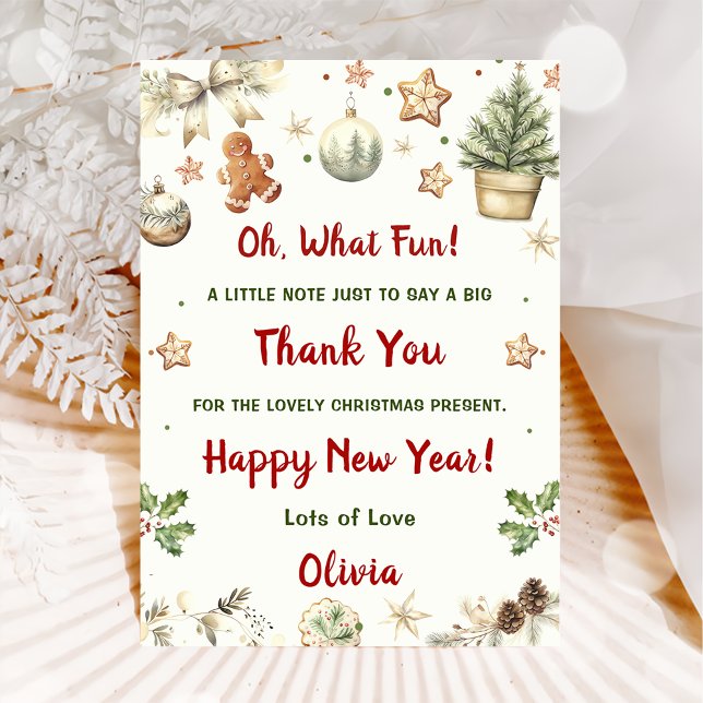 Invitation Père Noël Cookies Noël Merci de fête (Créateur téléchargé)