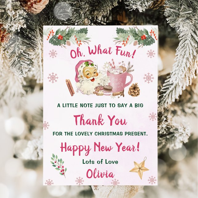 Invitation Père Noël Cookies Noël Merci de fête (Créateur téléchargé)