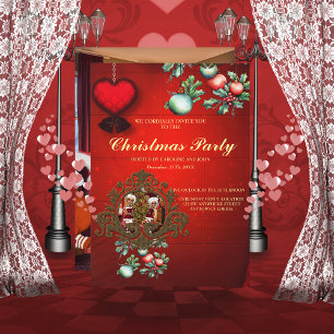 Invitation Père Noël et elfes après le travail.