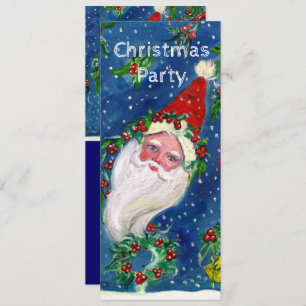 Invitation PÈRE NOËL, HOLLYBERRY CROWNS CHRISTMAS PARTI Progr