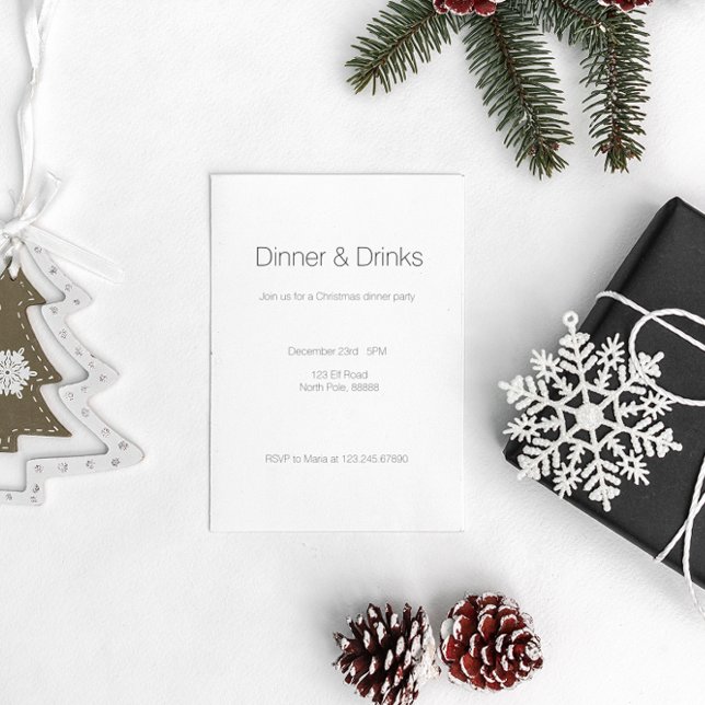 Invitation Père Noël Little Hippo, coutume (Créateur téléchargé)