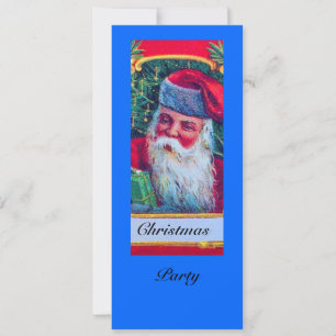 INVITATION PÈRE NOËL VINTAGE NOËL PARTI 1