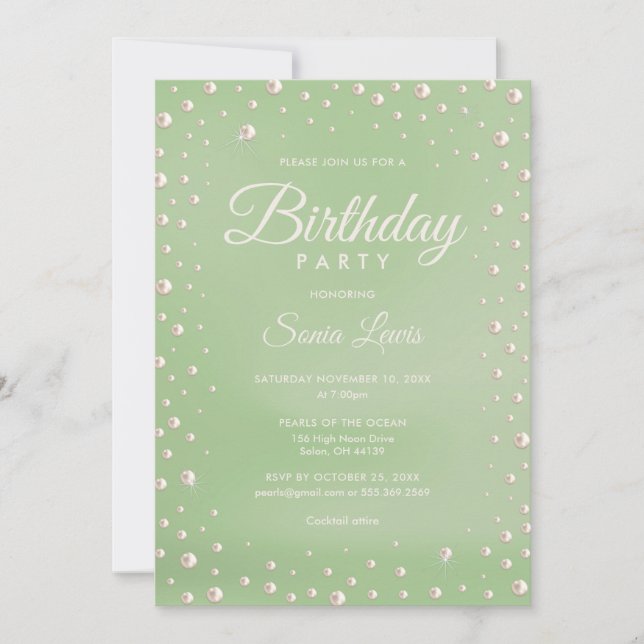 Invitation Perle (Devant)